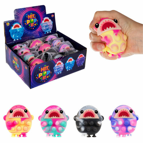 Игрушка-антистресс 1toy Жмяка Hit Pop It 