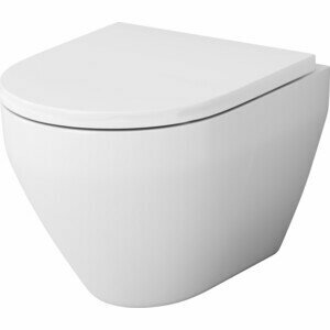 фото Унитаз-компакт безободковый Am.Pm Spirit 2.0 FlashClean с сиденьем микролифт (C708600WH, C707858WH)