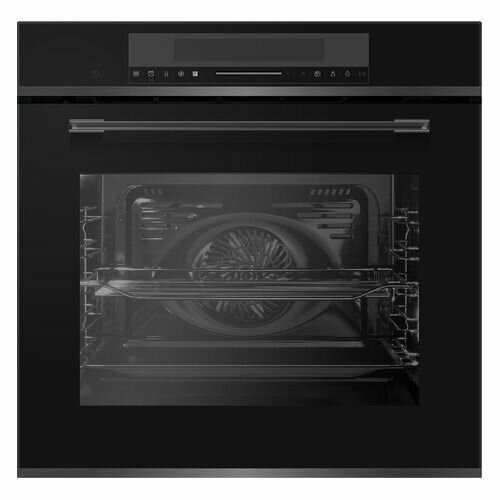 Духовой шкаф Hyundai HMEO 6780 DX черное стеклосеребристый 5877100₽