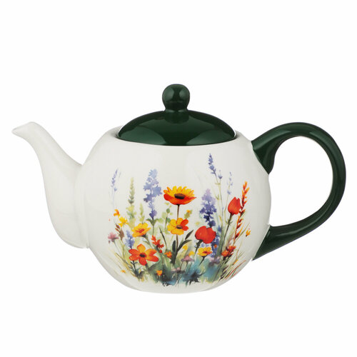 MILLIMI Полевые цветы Чайник 900мл керамика 872₽