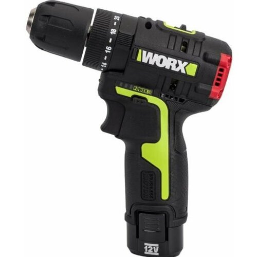WORX Professional дрель-шуруповерт аккумуляторный ударный бесщеточный 12В 40Нм 2Ач х2 ЗУ сумка WU131X 12757₽