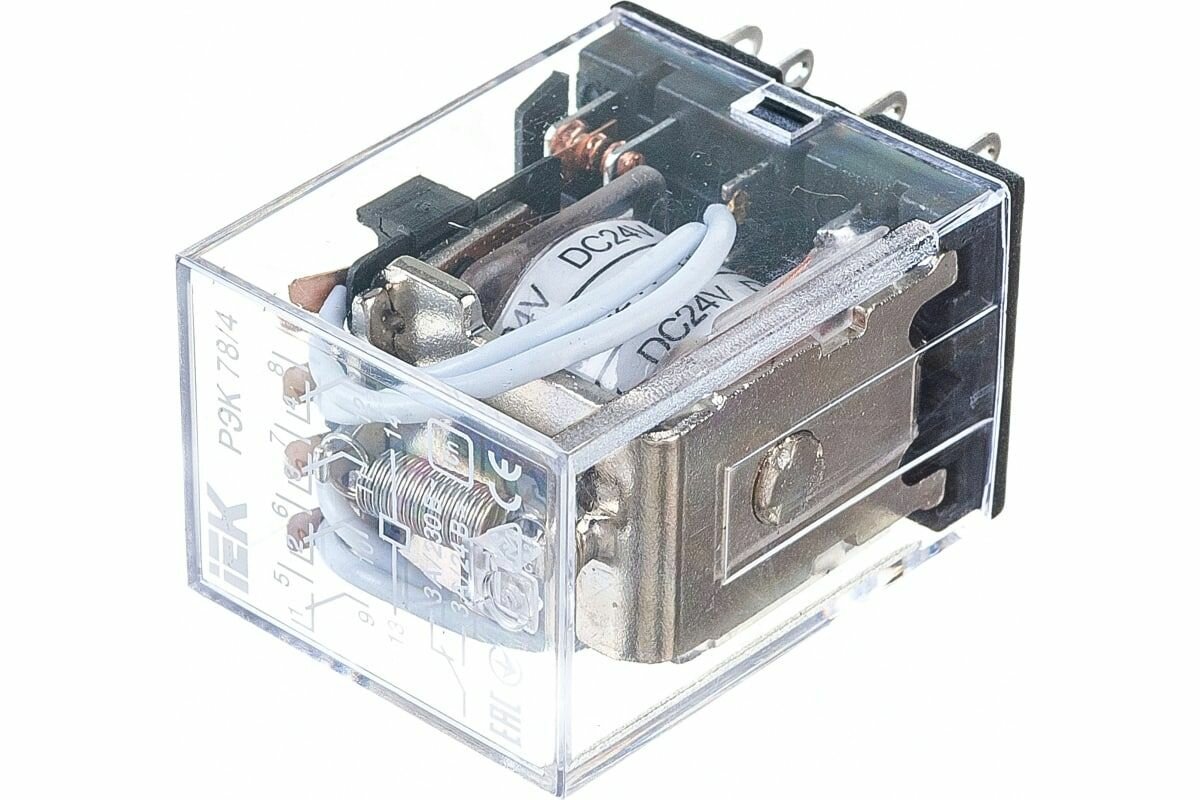 фото Промежуточное реле IEK RRP20-4-03-024D