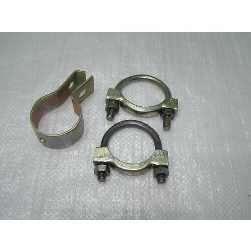 Хомут глушителя ВАЗ 2101 D44d48 пр трубы 3 шт Тольятти 2101-1203032-01 цена за 1 шт 540₽