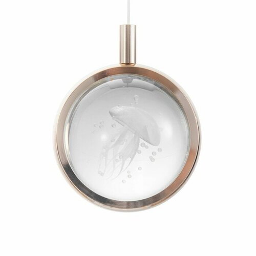 Светильник Медуза LED 7Вт 4000К золото 11х10х11-110см 4008₽