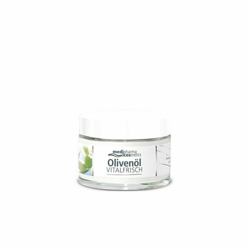 Крем для лица ночной против морщин Medipharma Cosmetics Olivenol объём 50мл, Германия - 1шт