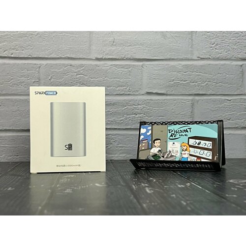 Повербанк карманный 10000 mAh Серый 990₽