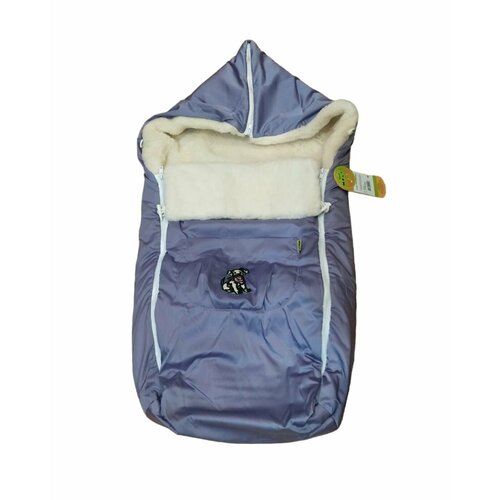 Конверт для новорожденных Кокон зимний из шерсти сиреневый 54х100 3970₽