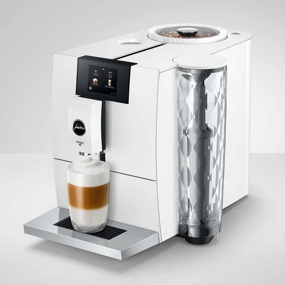 Кофемашина JURA ENA 8 Full Nordic White - фото №4