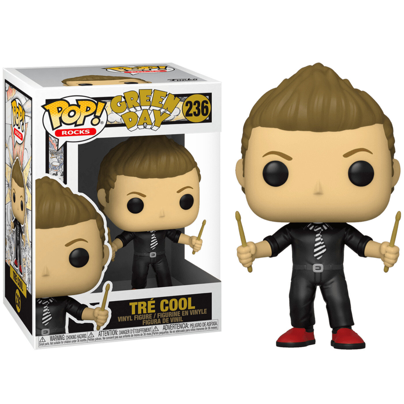 Фигурка Funko POP Tre Cool из группы Green Day   Тре Кул из Грин Дей Фанко ПОП