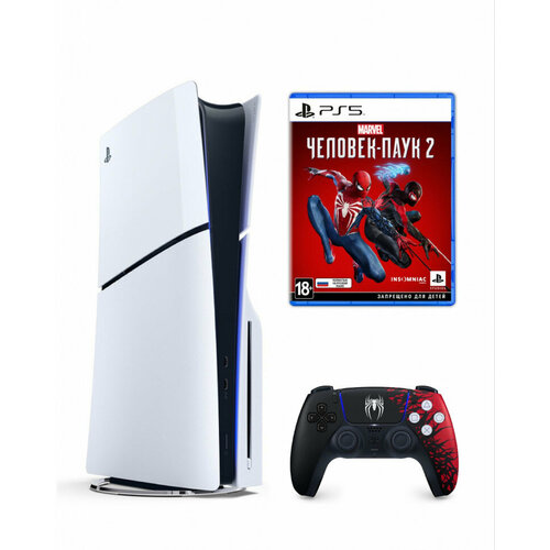 Приставка Sony Playstation 5 slim 1 TbЧеловек Паук 2 диск 7057400₽
