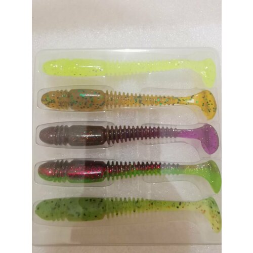 Силиконовая съедобная приманка Lucky John pro series TIOGA 3.9