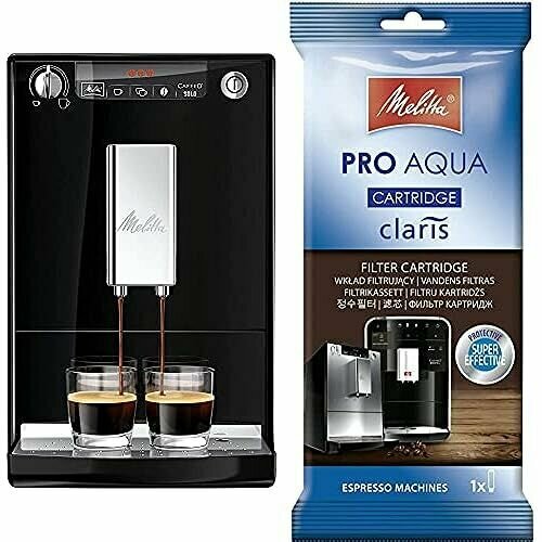 Melitta Caffeo Solo E 950 автоматическая кофемашина с функцией Vorbr h черный 7156800₽