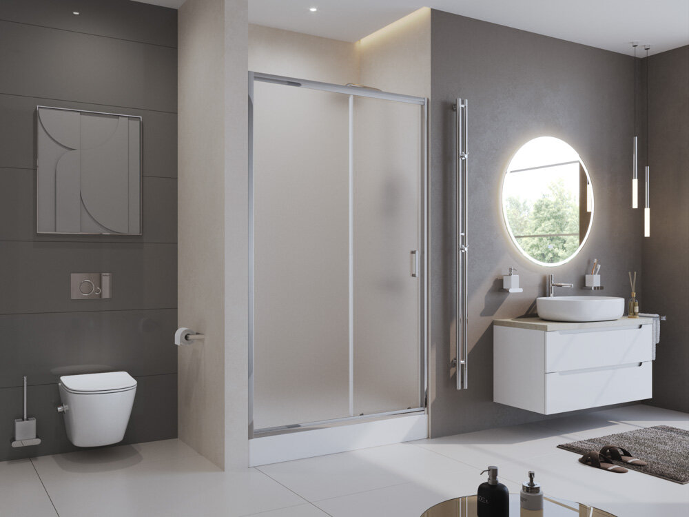 Душевая дверь в нишу BelBagno - фото №18