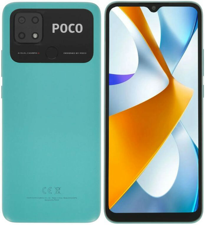 Смартфон (XIAOMI Poco C40 4/64Gb Green)