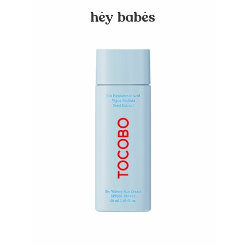 Солнцезащитный флюид для лица с растительными экстрактами TOCOBO Bio Watery Sun Cream