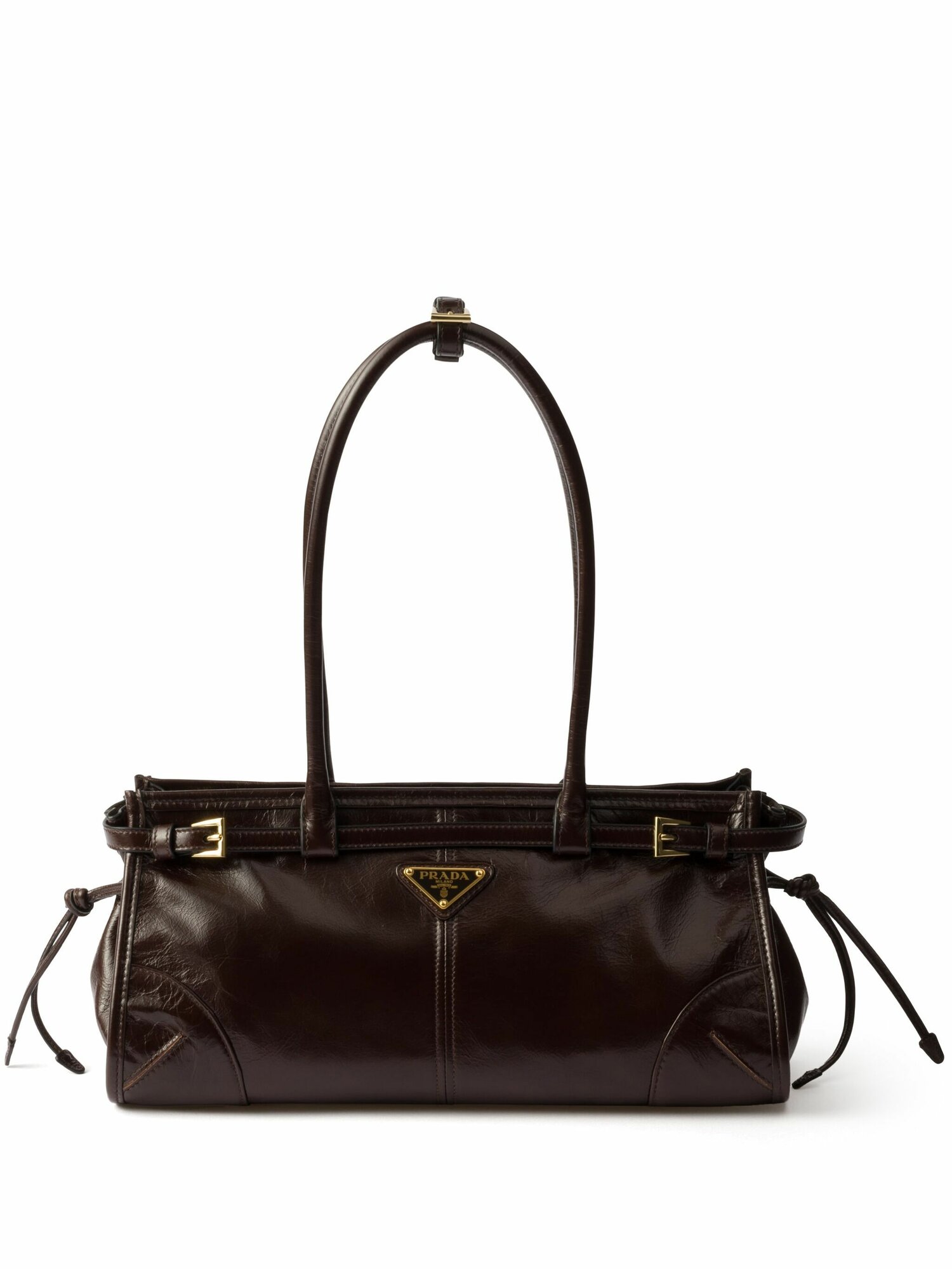 Сумка Prada Bonnie, коричневый