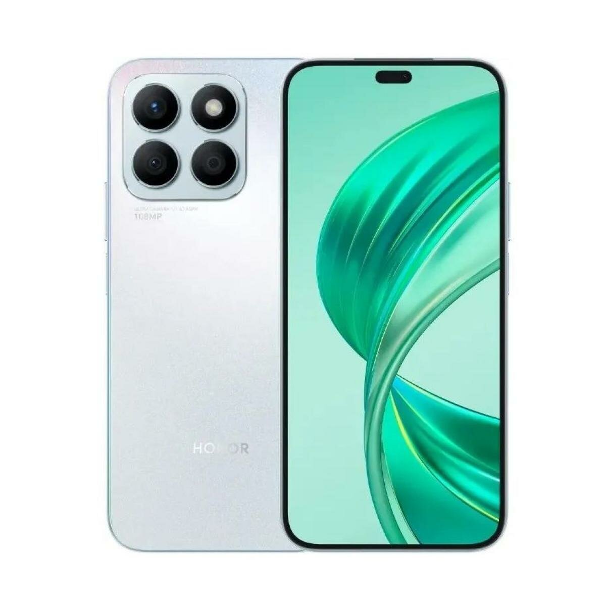 HONOR X8b 8/256Gb 5G (NFC) (Qualcomm Snapdragon 680) серебристый EAC