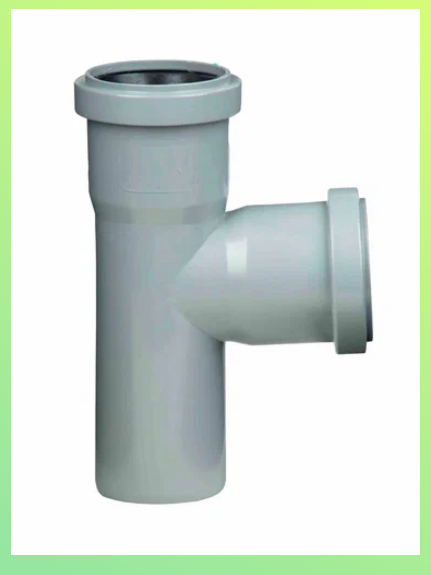 Тройник PP канализационный D -50/50 (90) для систем канализации внутри помещений — фото 1