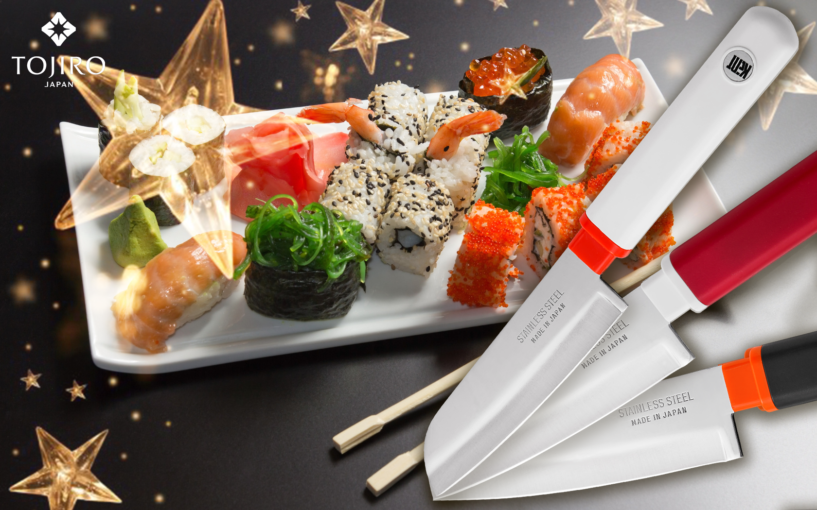 Изображение Нож Кухонный Tojiro (FK-405), 10 см, универсальный, сталь Sus420J2, Япония