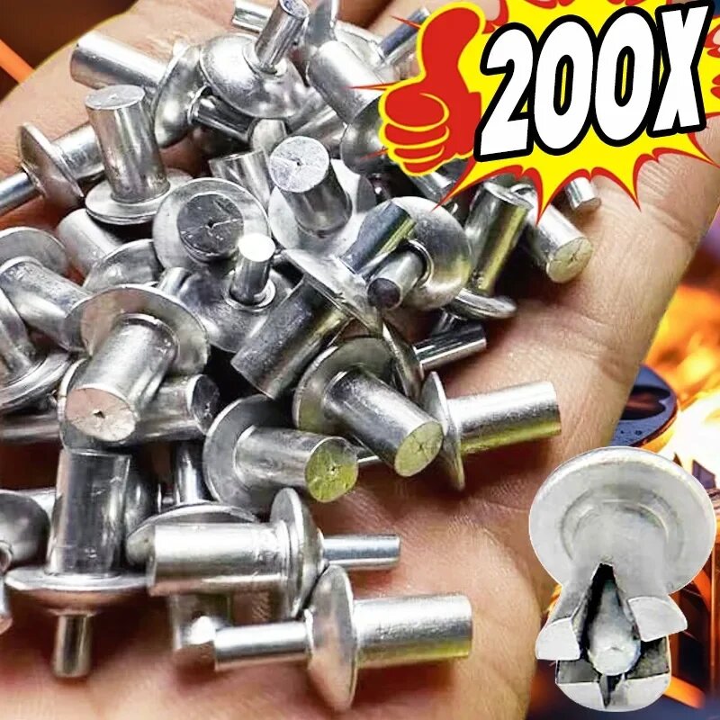 Расширительные заклепки из алюминиевого сплава 5x7/5x9/5x11 мм, 50pcs, 11mm