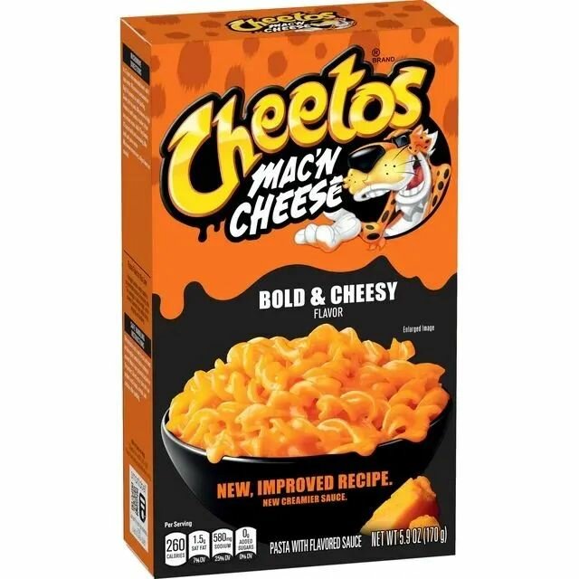 Макароны Cheetos Mac'N'Cheese Сыр 1шт. 160 г США
