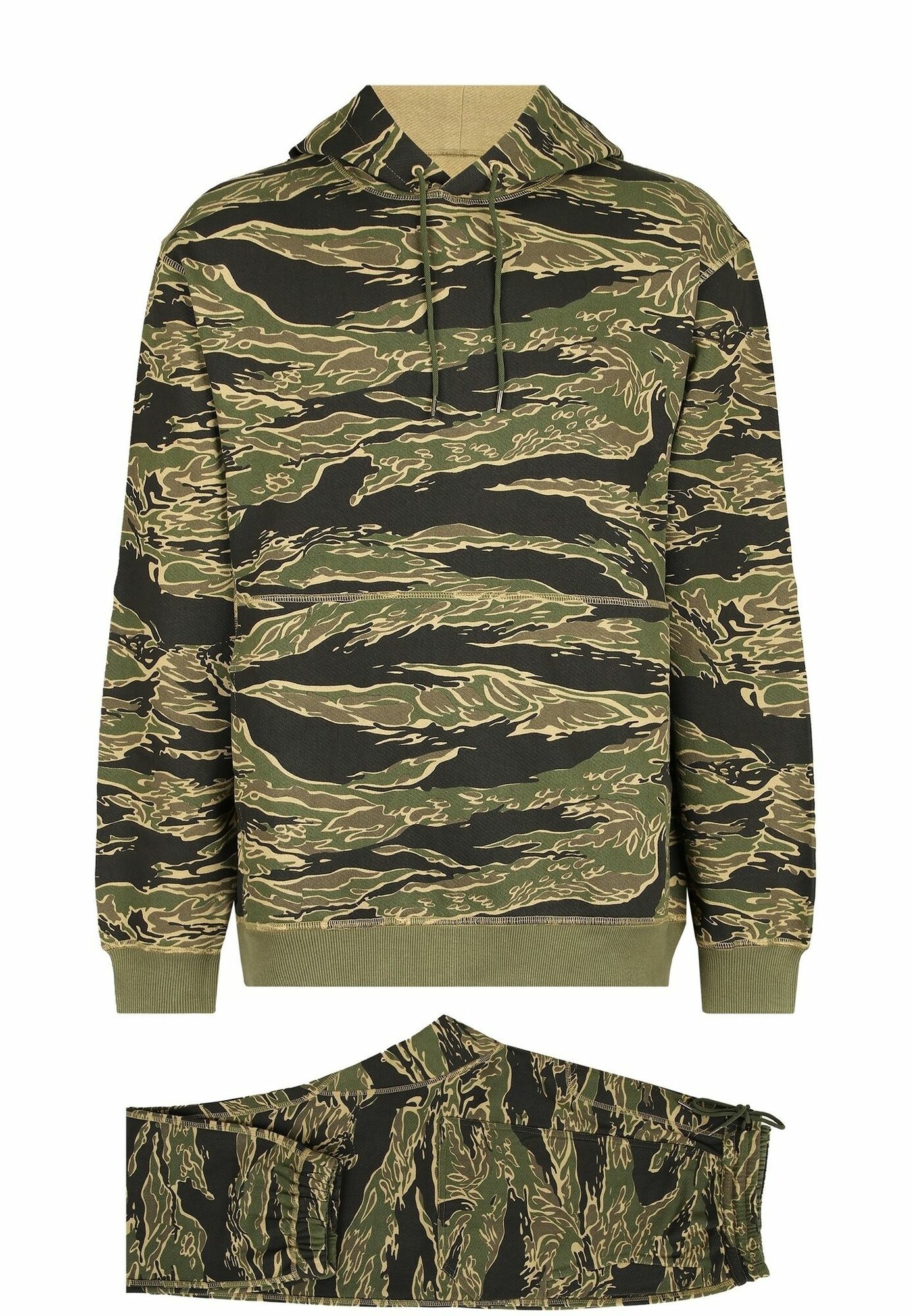 Костюм спортивный Maharishi, размер 52, зеленый