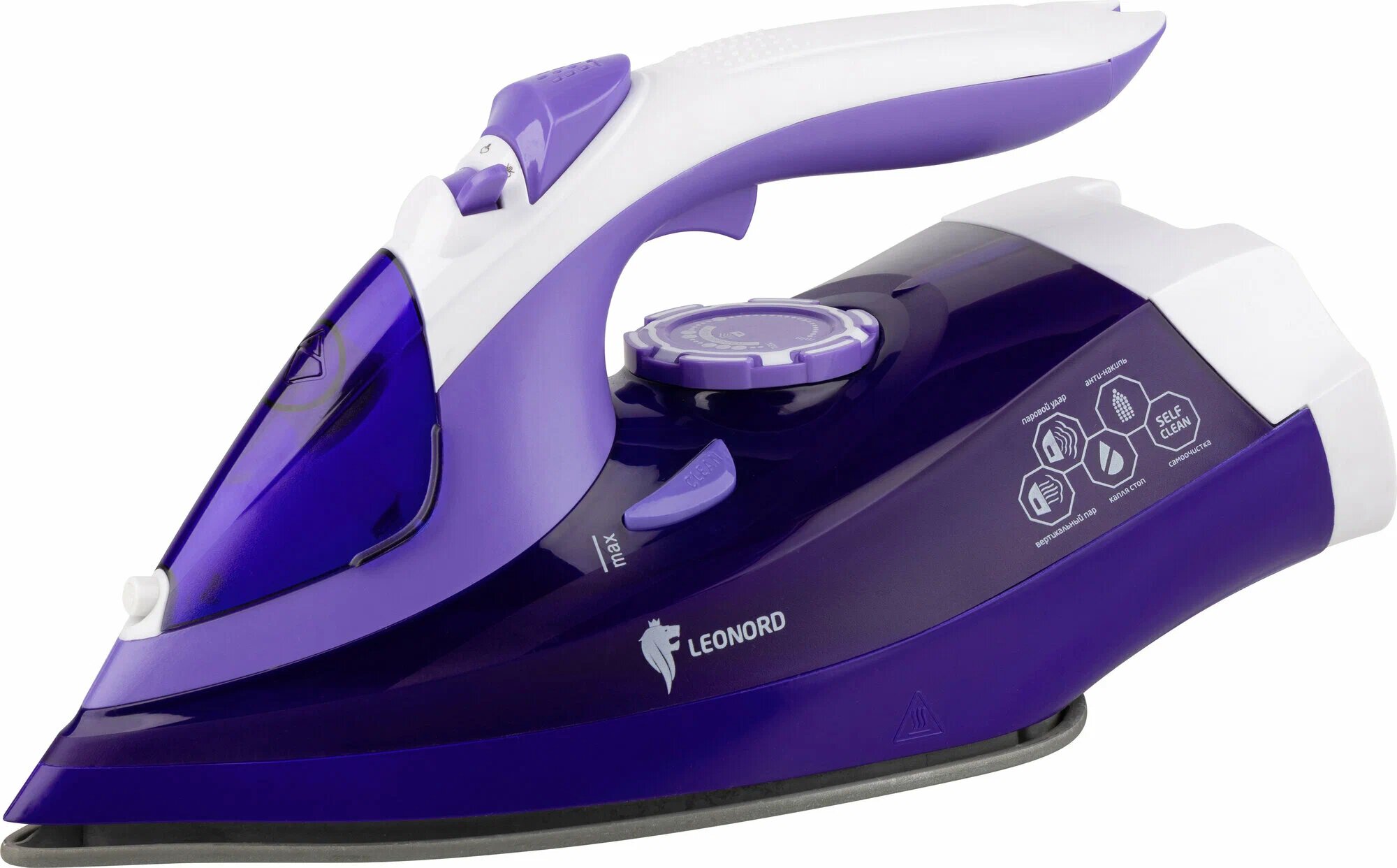 Утюг Leonord LE-1807U (108250) мощность 2600Вт керамическое покрытие фиолетовый