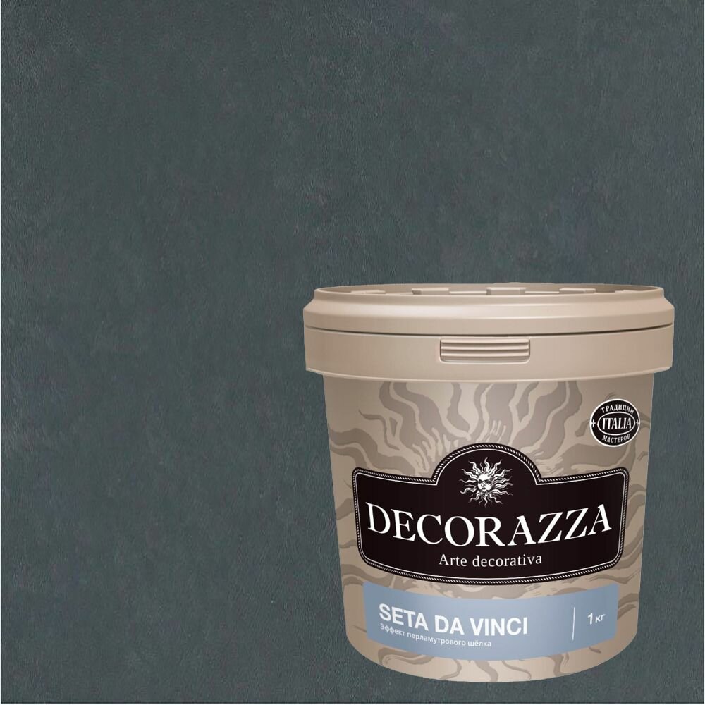 Декоративная штукатурка с эффектом перламутрового шёлка Decorazza Seta Da Vinci (1кг) SD 11-52