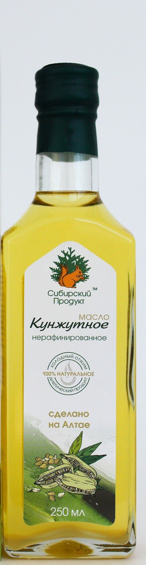 Масло кунжутное, пищевое, сыродавленное, натуральное 100%, 250 мл — фото 1