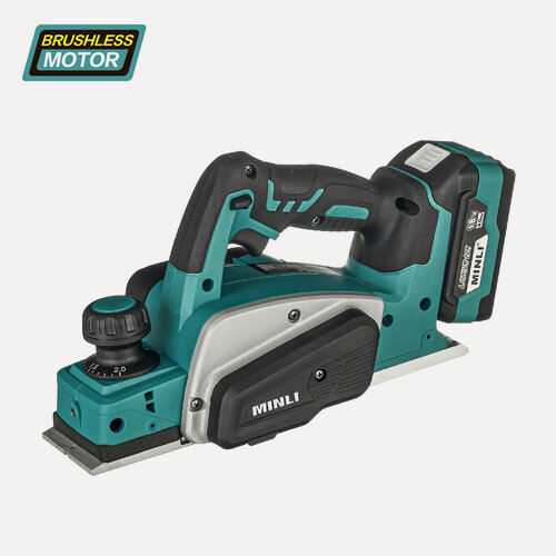 Изображение товара Рубанок MINLI DC501B, бесщеточный, на Li-ion аккумулятор, 18 В