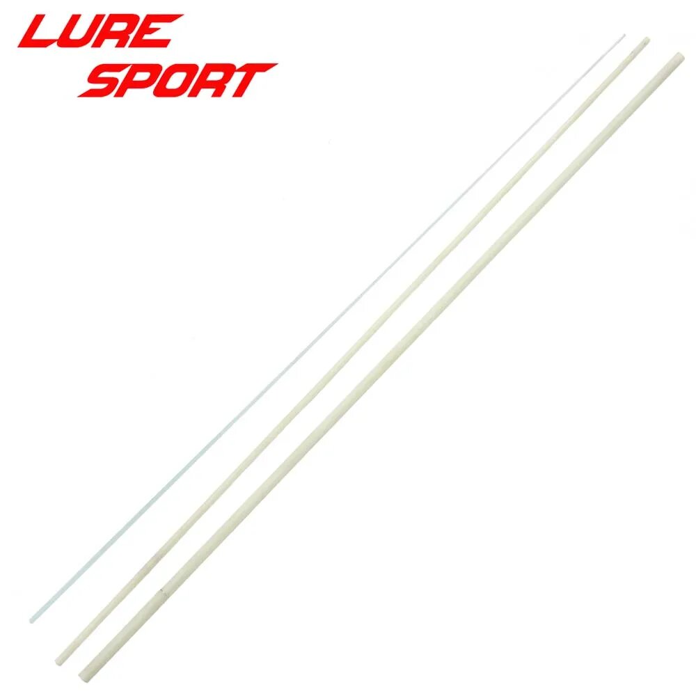 LureSport 2 комплекта удочки из прозрачного стекловолокна 12 м 3 секции 14 м 4 секции