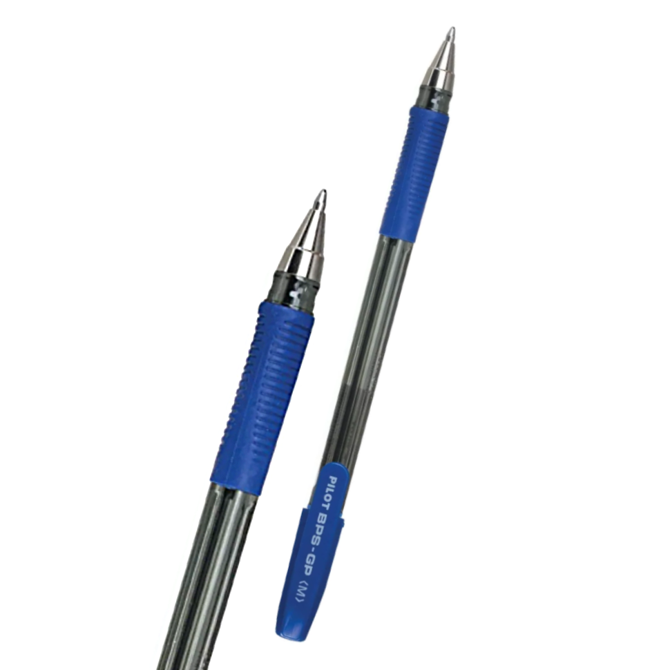 Ручка шариковая 10 шт PILOT BPS-GP-M , 1,0 мм, цвет чернил синий — фото 1