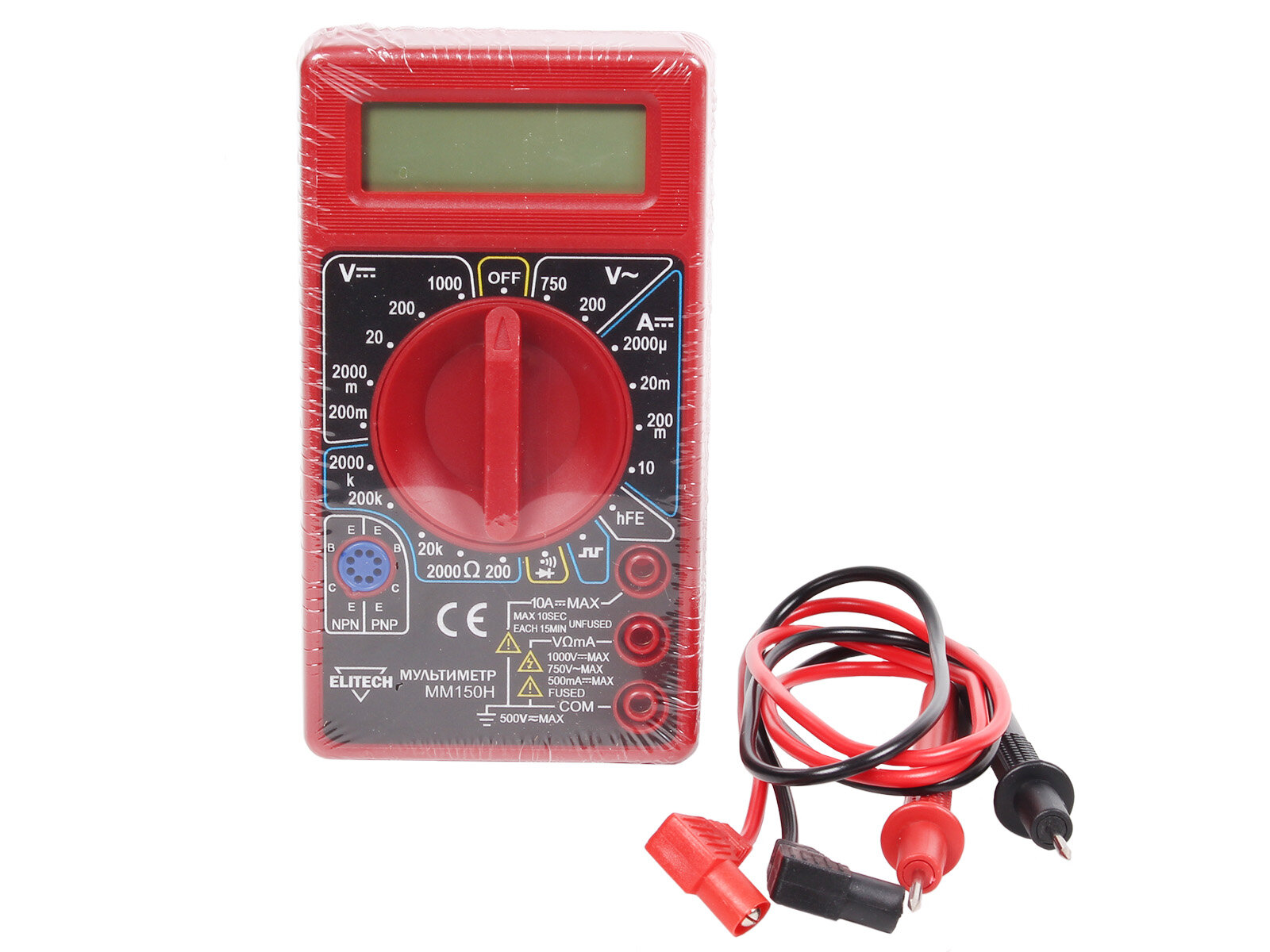 Мультиметр ELITECH ММ 150Н