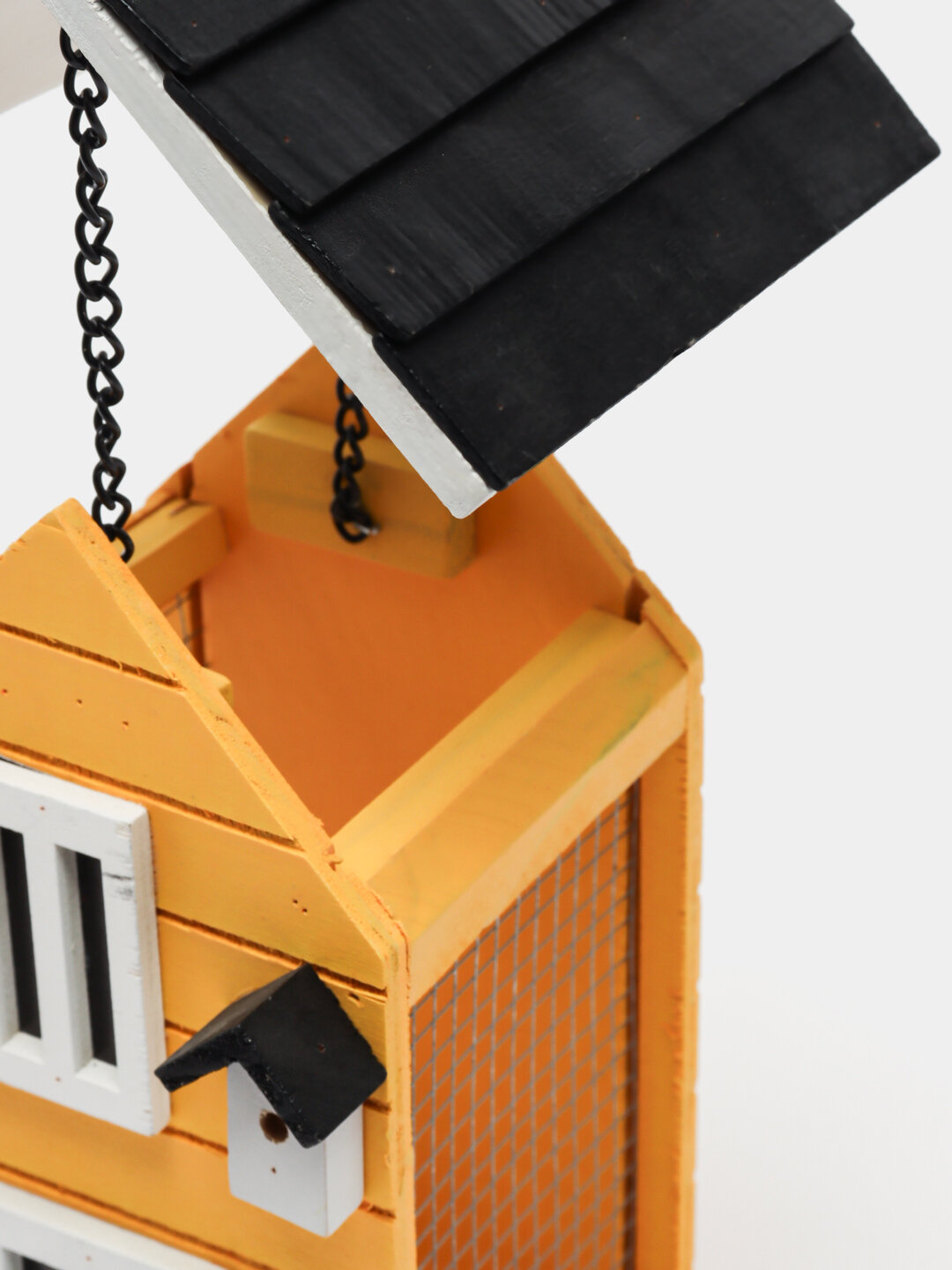 Зерновой домик для птиц 23*13*13 sm, Желтый — фото 1