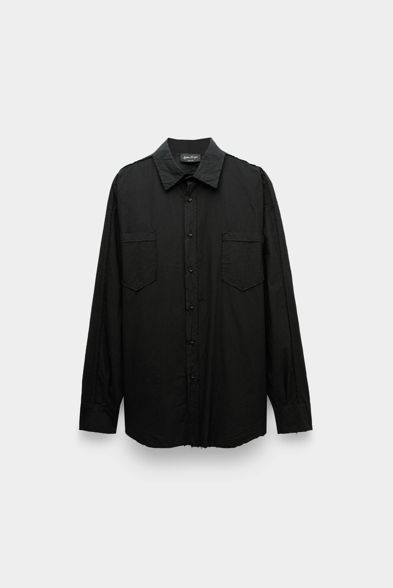 Рубашка long sleeve relaxed fit shirt