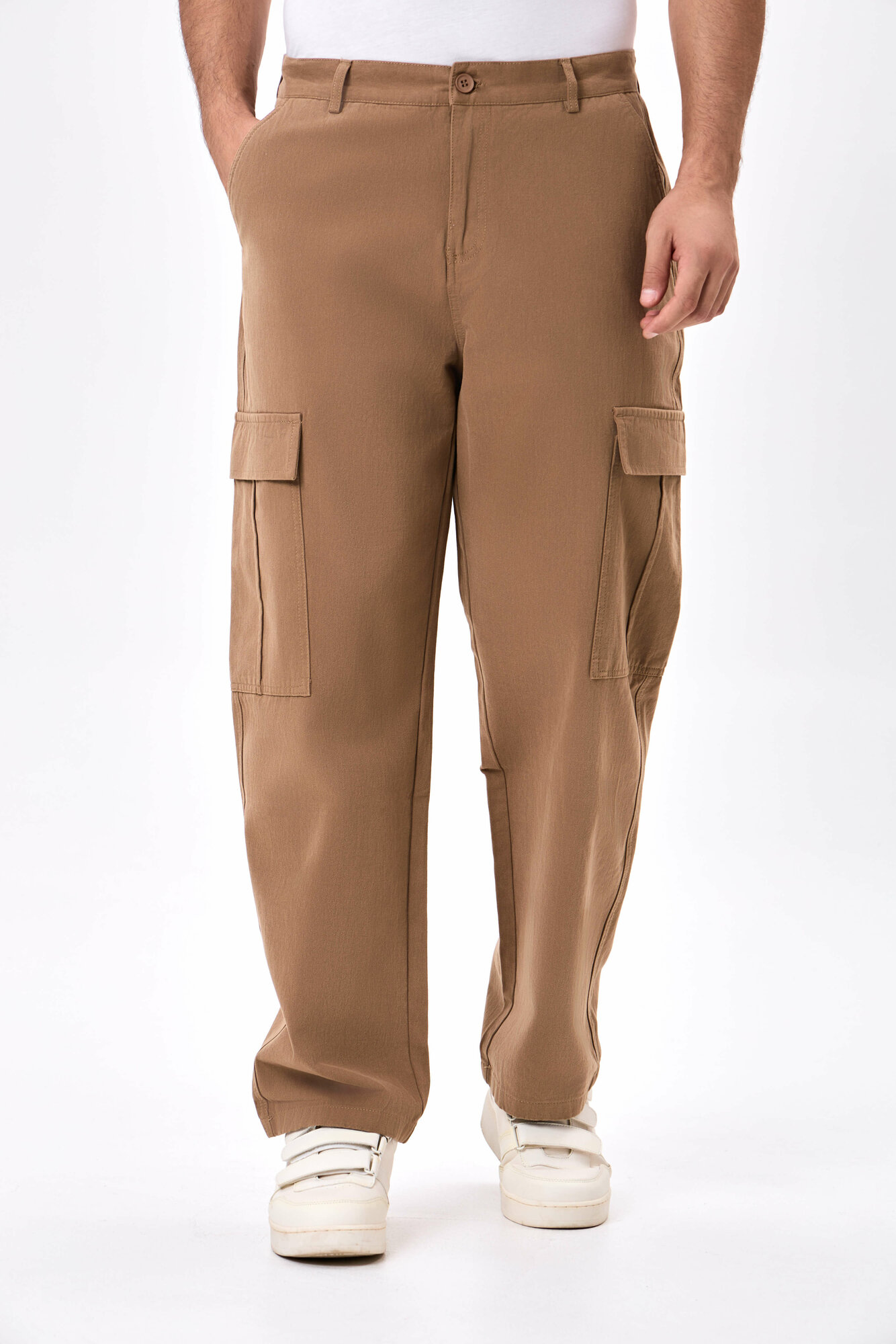 Брюки джоггеры TERRA PRO, размер XXL, beige — фото 1