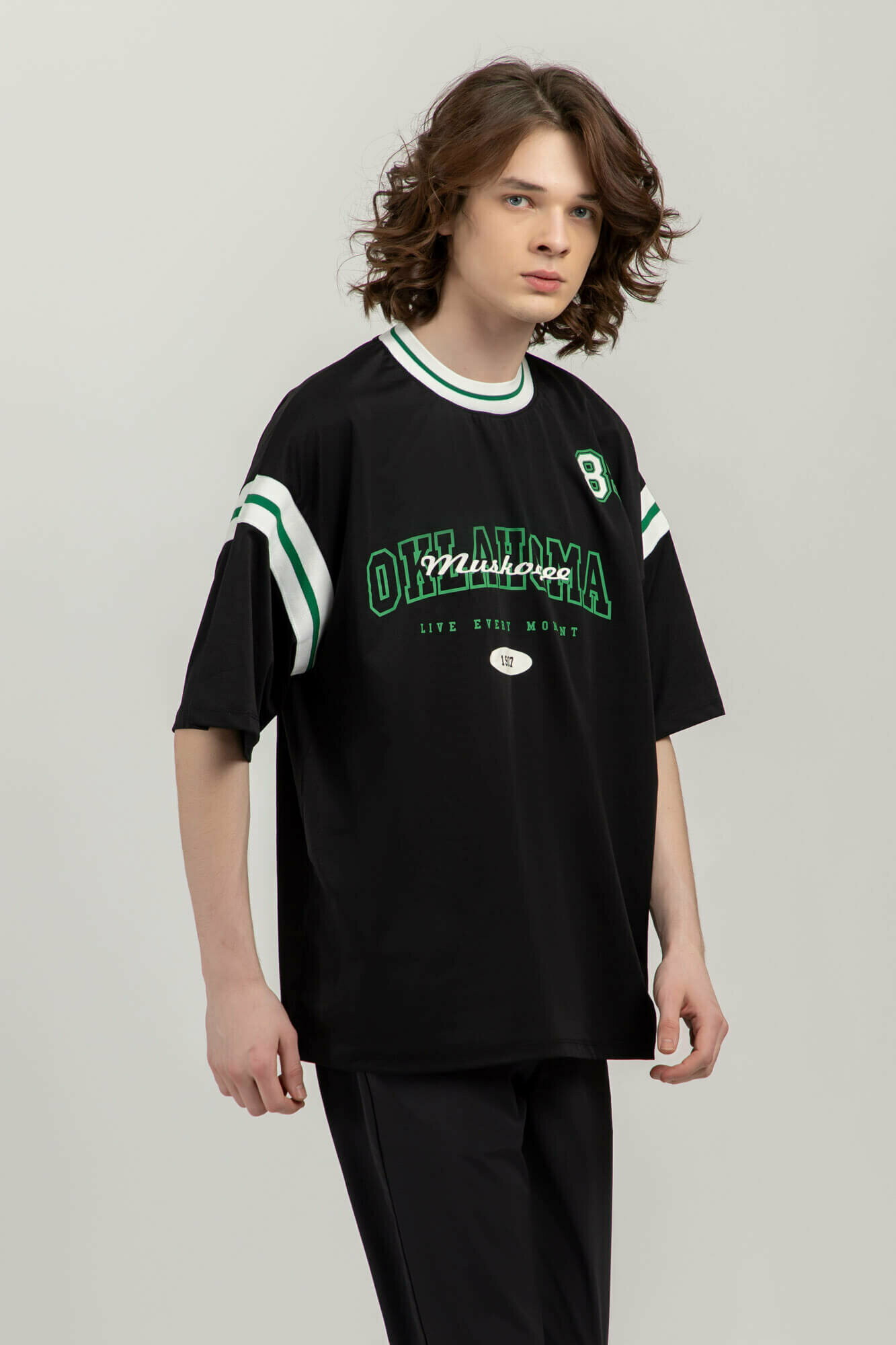 Футболка спортивная TERRA PRO, размер L, black — фото 1