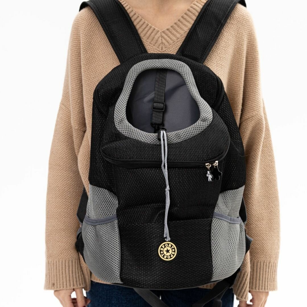 Изображение Рюкзак переноска для собак и кошек