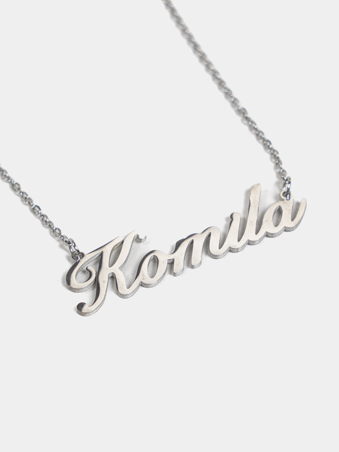 Цепь, 1 шт., длина 50 см, серебряный — фото 1