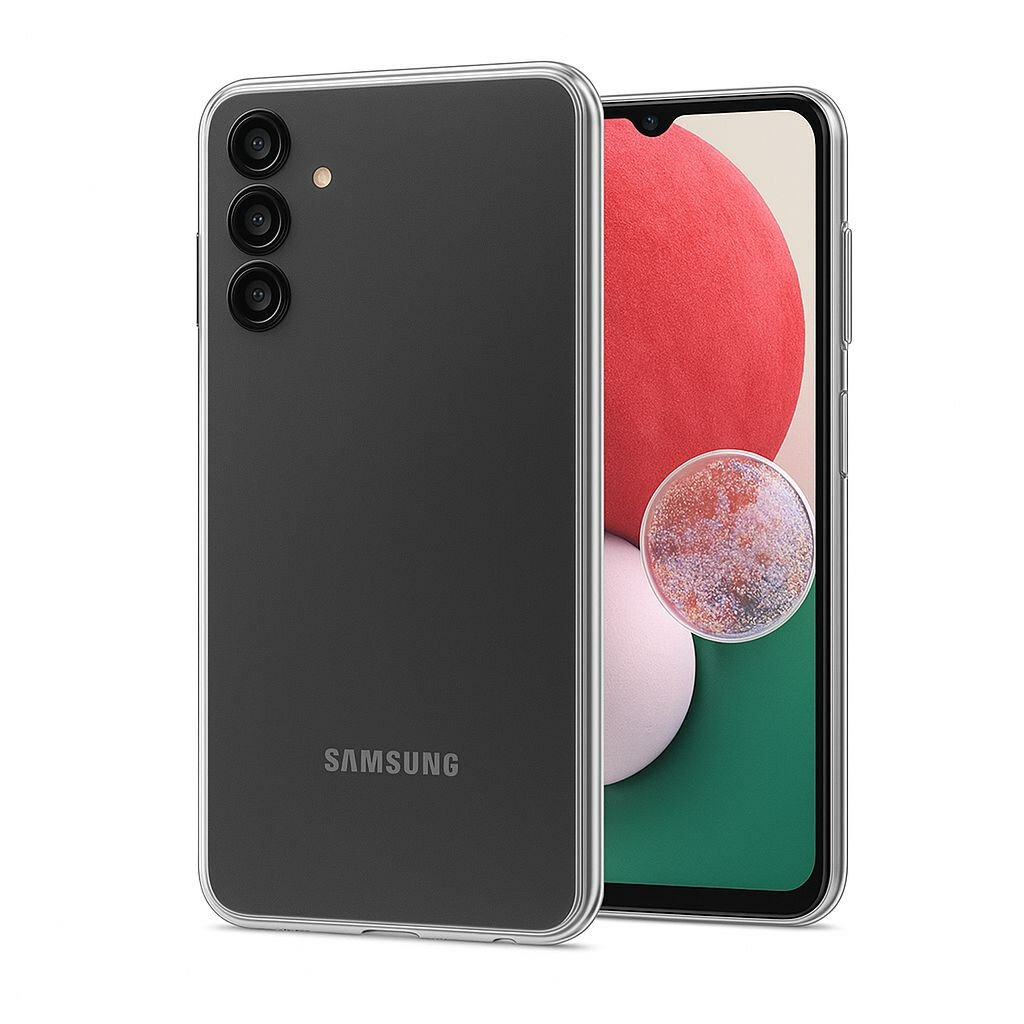 Чехол прозрачный, для Samsung A14 , силикон, противоударный, прозрачный.