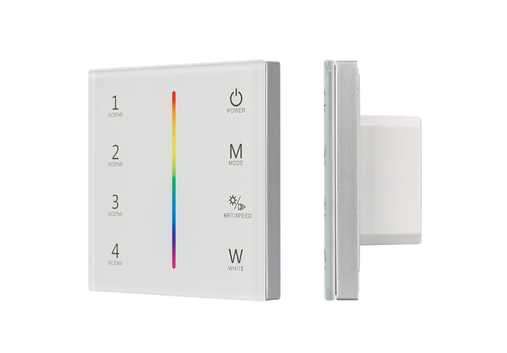 Панель управления Arlight Sens SMART-P22-RGBW, 288Вт, 12-24В, пластик, IP20, пульт ДУ