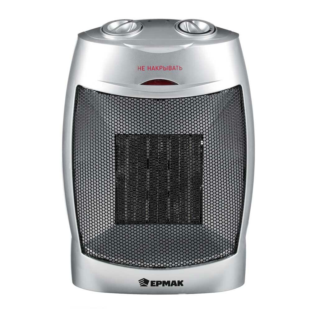 Ермак Тепловентилятор керамический ТВК-1500 3 режима защита от перегрева 698-004