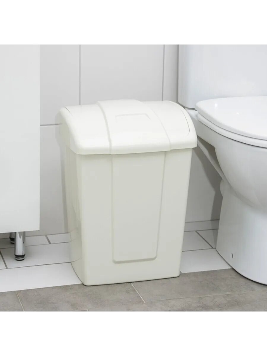 Мусорное ведро 23 л 219х180х285 мм микс