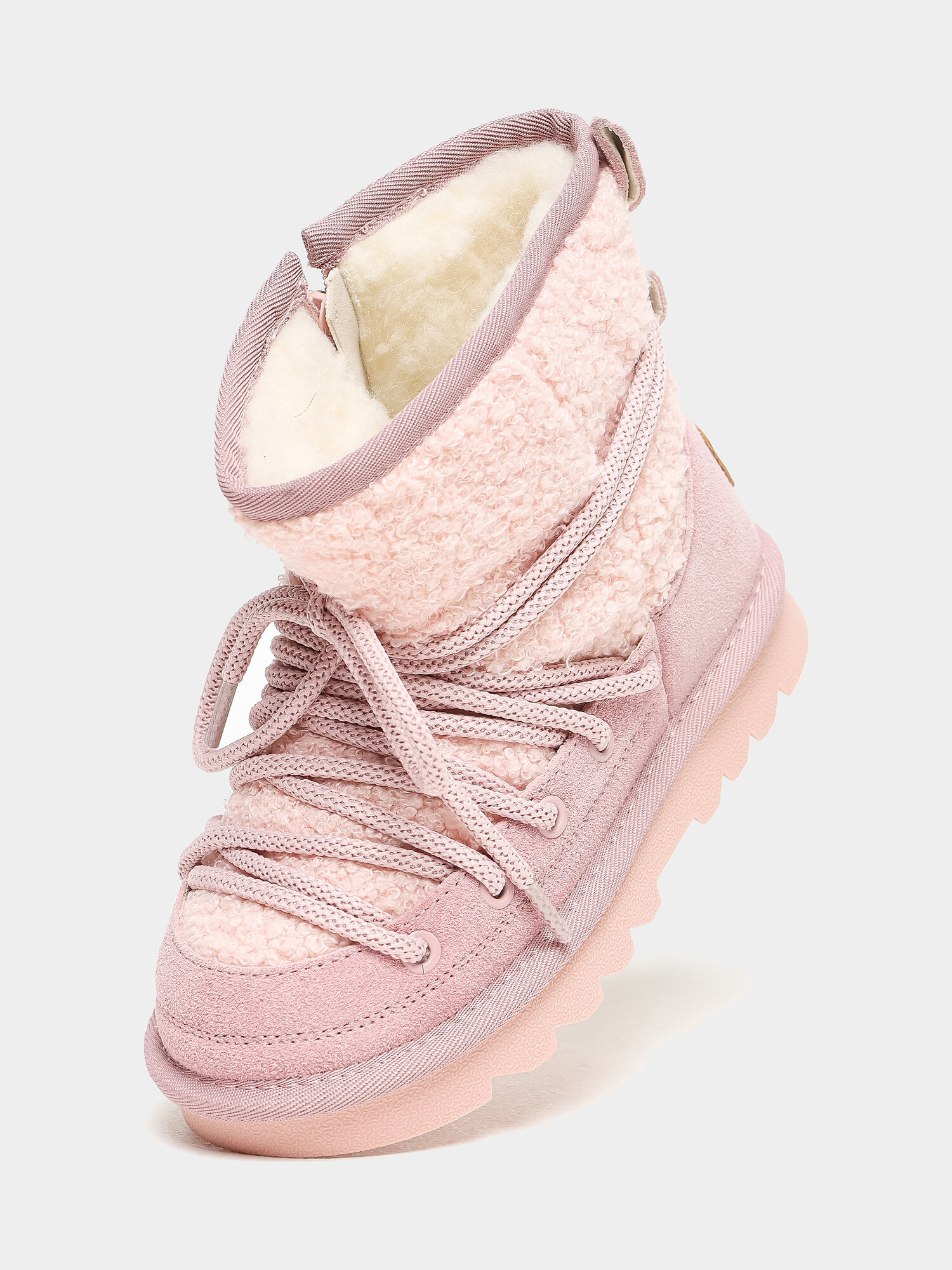 Угги B&G розовый размер 29 светло-розовый