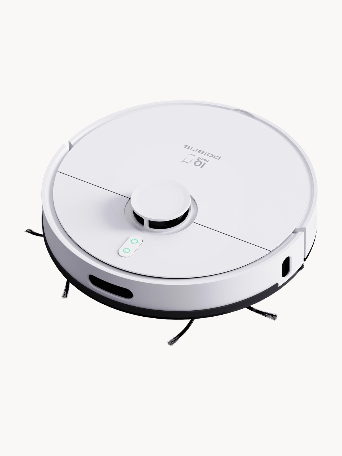 Робот-пылесос Polaris PVCR 4500 WIFI IQ Home, с функцией сухой и влажной уборки, белый