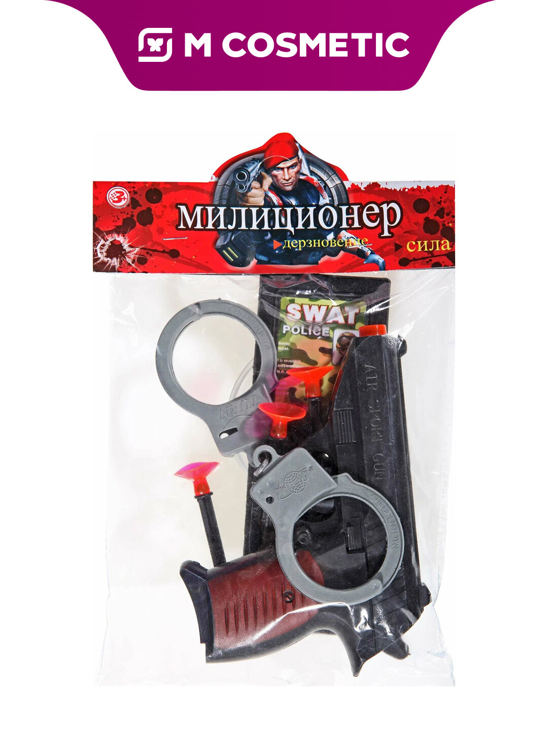 Игровой набор "Полицейский" Тандер, для развития социальных навыков, от 3 до 5 лет