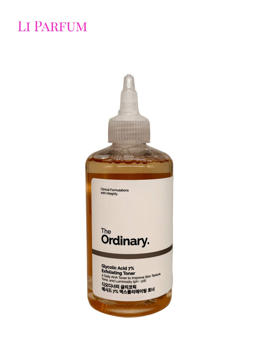 The Ordinary AHA toner — для тусклости и неровностей кожи AHA-кислоты