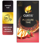 Чай черный Curtis Pleasure Time в пакетиках, 25 пак.