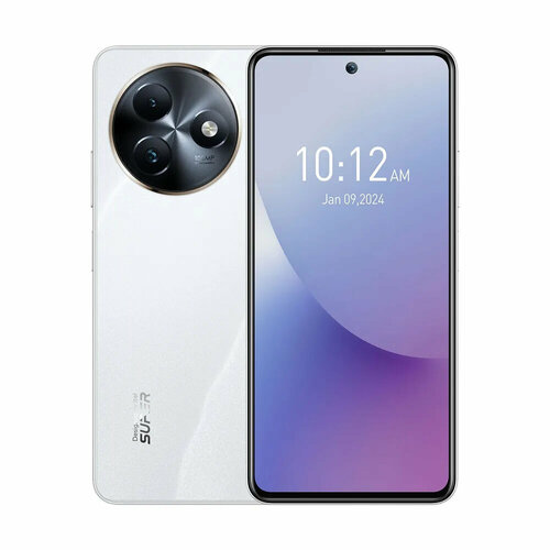 Смартфон Itel S24 8256 ГБ 2 nano SIM белый 1287600₽