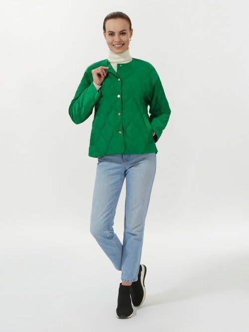 Куртка  MADZERINI, размер 48, зеленый